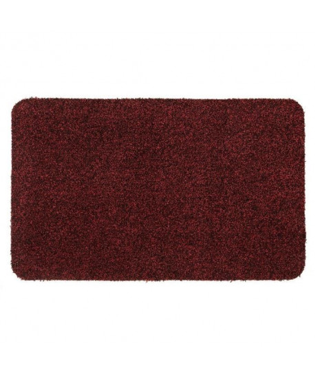 Tapis d?entrée MAJESTIC  Rouge  40x60 cm  Support vinyl antidérapant