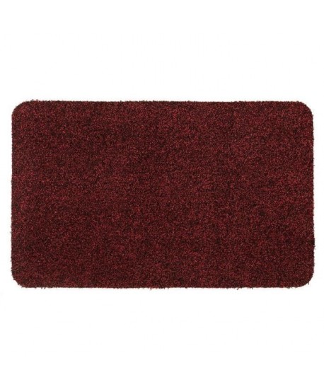 Tapis d?entrée MAJESTIC  Rouge  50x80 cm  Support vinyl antidérapant