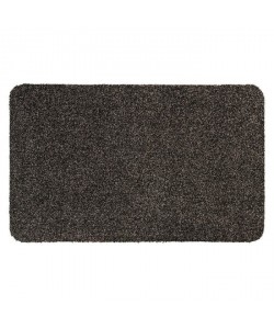 Tapis d?entrée MAJESTIC  Gris taupe  60x100 cm  Support vinyl antidérapant