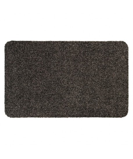 Tapis d?entrée MAJESTIC  Gris taupe  60x100 cm  Support vinyl antidérapant