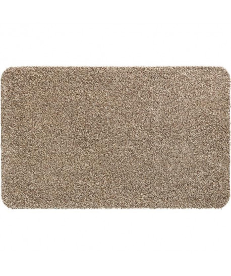 Tapis d\'entrée uni   60x100 cm  Style Classique  Coloris Beige clair