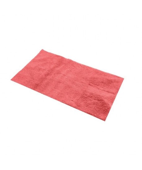 FRANDIS Tapis de bain  100% Coton  45x75 cm  Rouge