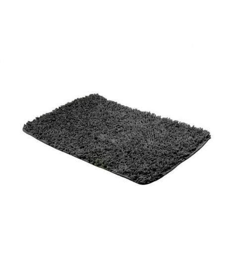 FRANDIS Tapis de bain 100% coton  50  x 80 cm  Noir