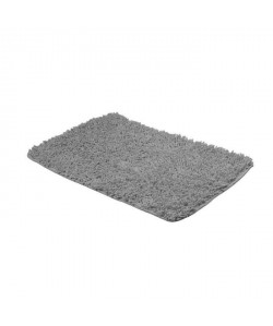 FRANDIS Tapis de bain 100% coton  50  x 80 cm  Gris