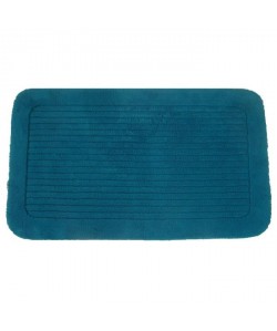 JEAN ALAN Tapis de bain PACIFIC 100% coton 70x120 cm  Bleu turquoise