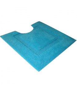 JEAN ALAN Contour WC ALASKA 100% coton 60x60 cm  Bleu turquoise