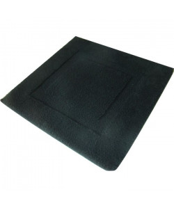 JEAN ALAN Tapis de bain ALASKA 100% coton 60x60 cm  Noir