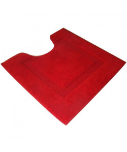 JEAN ALAN Contour WC ALASKA 100% coton 60x60 cm  Rouge