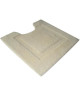 JEAN ALAN Contour WC ALASKA 100% coton 60x60 cm  Beige écru