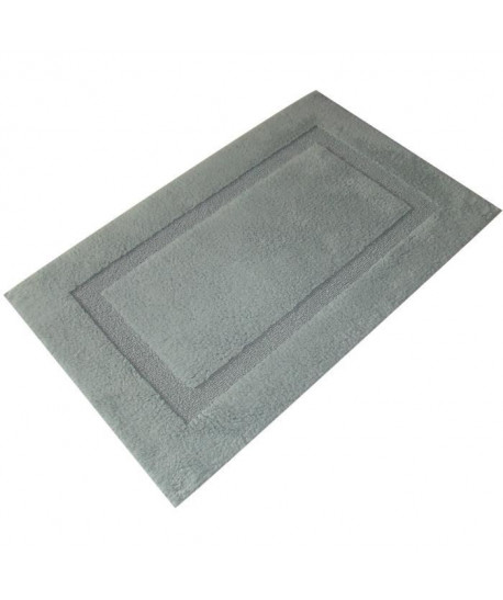 JEAN ALAN Tapis de bain ALASKA 100% coton 60x100 cm  Gris clair