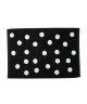 DONE Tapis de bain Daily Shapes Dots  50x70 cm  Noir et blanc