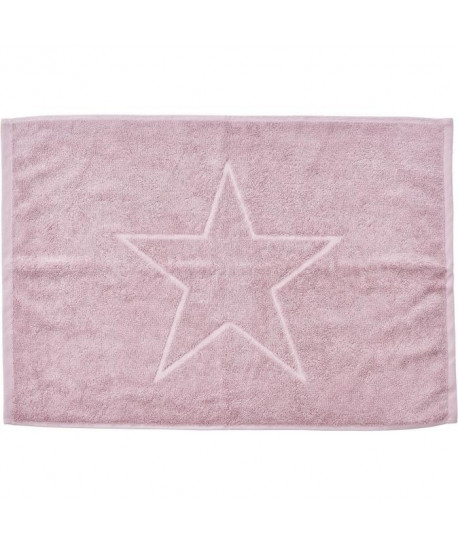 DONE Tapis de bain Star  50x70 cm  Vieux rose