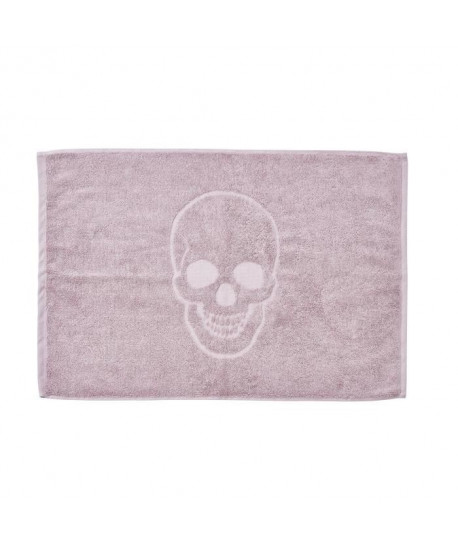 DONE Tapis de bain Skull  50x70 cm  Vieux rose