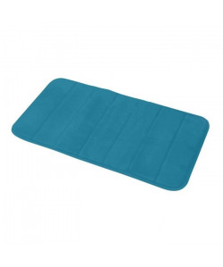 FRANDIS Tapis mémoire de forme  40 x 70 cm  Bleu pétrole