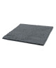 FRANDIS Tapis de bain chenille microfibre  50   x  50   cm  Gris