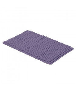 FRANDIS Tapis de bain coton  Polyester  50 x 80 cm  Parme