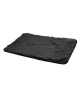 FRANDIS Tapis de bain polyester  50  x 80  cm  Antidérapant   Noir