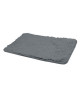 FRANDIS Tapis de bain polyester  50  x 80  cm  Antidérapant   Gris