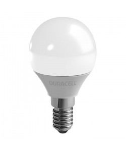 DURACELL Ampoule LED E14 sphérique 3,4 W équivalent 25 W blanc chaud