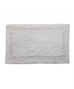 SPIRELLA Tapis de bain LOUISIANE 50x80 cm  Blanc