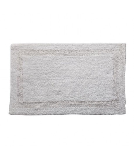 SPIRELLA Tapis de bain LOUISIANE 50x80 cm  Blanc