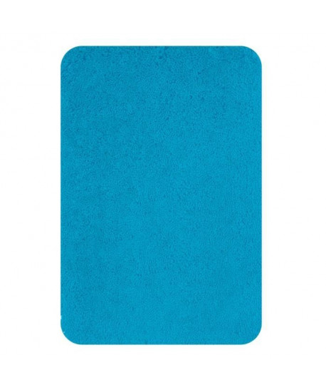 SPIRELLA Tapis de bain HIGHLAND 55x65 cm  Bleu cyan