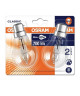 OSRAM Lot de 2 ampoules EcoHalogenes B22 46 W équivalent a 60 W forme classique