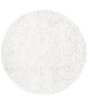 SPIRELLA Tapis de bain HIGHLAND rond 60 cm  Blanc