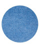 SPIRELLA Tapis de bain HIGHLAND rond 60 cm  Bleu ciel