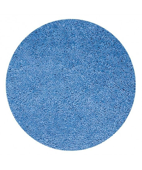 SPIRELLA Tapis de bain HIGHLAND rond 60 cm  Bleu ciel