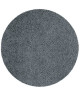 SPIRELLA Tapis de bain HIGHLAND rond 60 cm  Gris granit