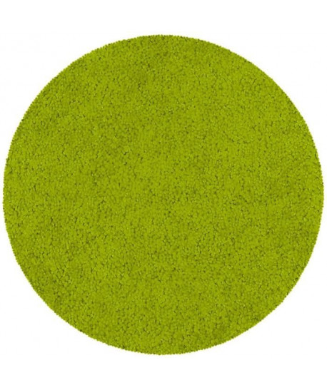 SPIRELLA Tapis de bain HIGHLAND rond 60 cm  Vert olive