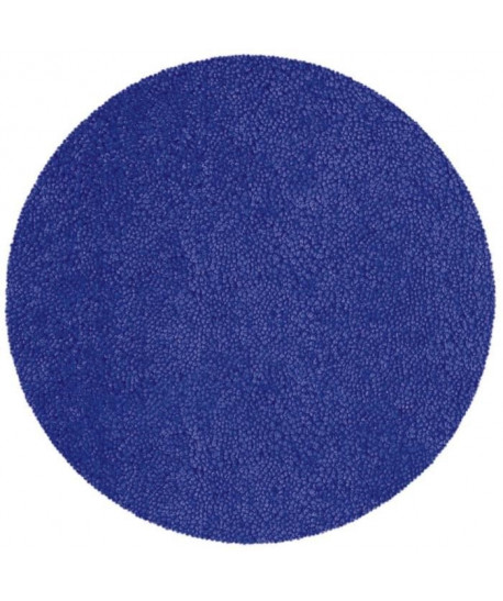 SPIRELLA Tapis de bain HIGHLAND rond 60 cm  Bleu marine