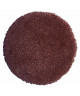 SPIRELLA Tapis de bain HIGHLAND rond 60 cm  Marron moka