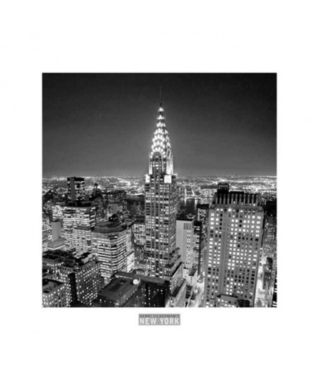 Affiche papier   Chrysler Building   Silberman   30x30 cm