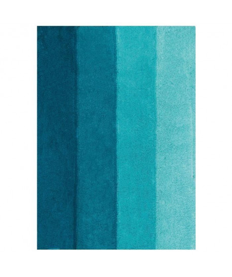 SPIRELLA Tapis de bain FOUR 60x90 cm  Bleu pétrole