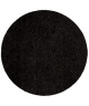 SPIRELLA Tapis de bain HIGHLAND rond 60 cm  Noir