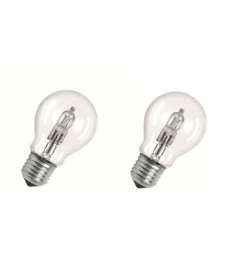 OSRAM Lot de 2 ampoules EcoHalogenes E27 116 W équivalent a 150 W forme classique