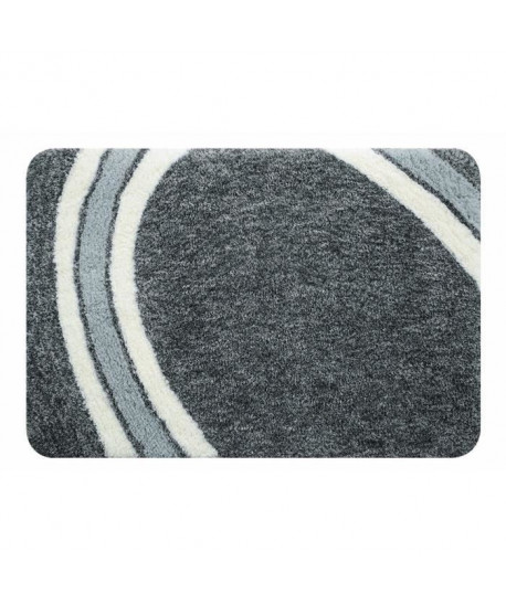 SPIRELLA Tapis de bain CURVE 55x65 cm  Gris