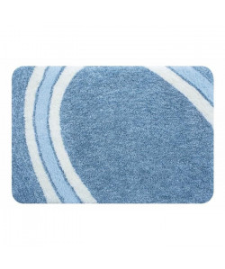 SPIRELLA Tapis de bain CURVE 55x65 cm  Bleu