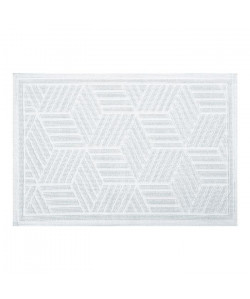 SPIRELLA Tapis de bain CUBO 50x80 cm  Blanc