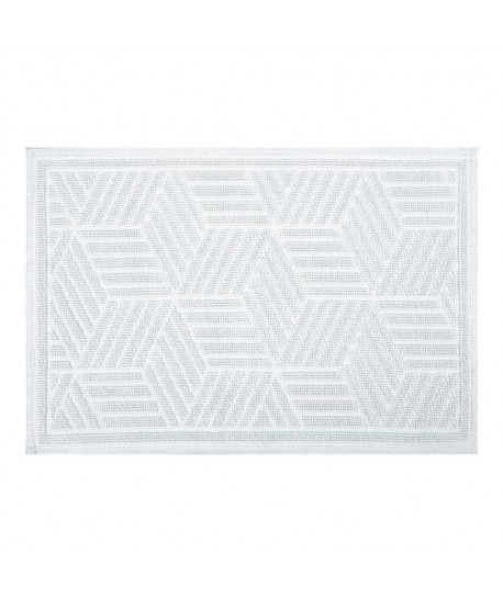 SPIRELLA Tapis de bain CUBO 50x80 cm  Blanc