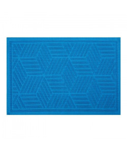 SPIRELLA Tapis de bain CUBO 50x80 cm  Bleu