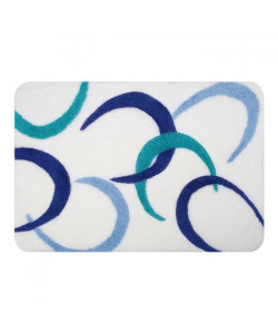 SPIRELLA Tapis de bain LUNA 55x65 cm  Bleu océan