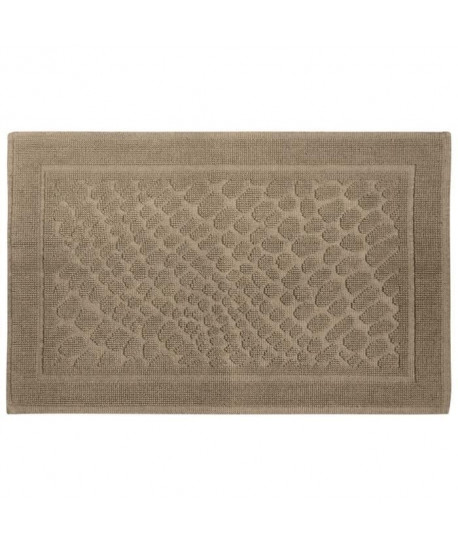 VENT DU SUD Tapis éponge THALIA  50x80 cm  Marron havane