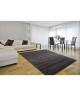 VERDI Tapis de salon inspiration ethnique 120x170 cm gris