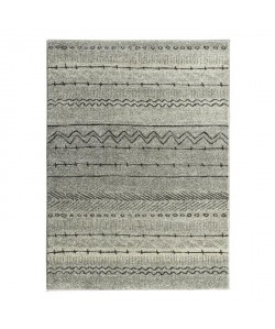 COSI Tapis de salon inspiration ethnique 120x170 cm gris