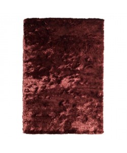 Tapis de salon shaggy Lucia rouge 160x230 cm