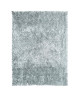 Tapis de salon shaggy 100% polyester Lilou gris 60x110 cm