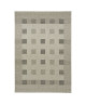 FLOORLUXE Tapis de salon tissé plat Silver Black 120x170